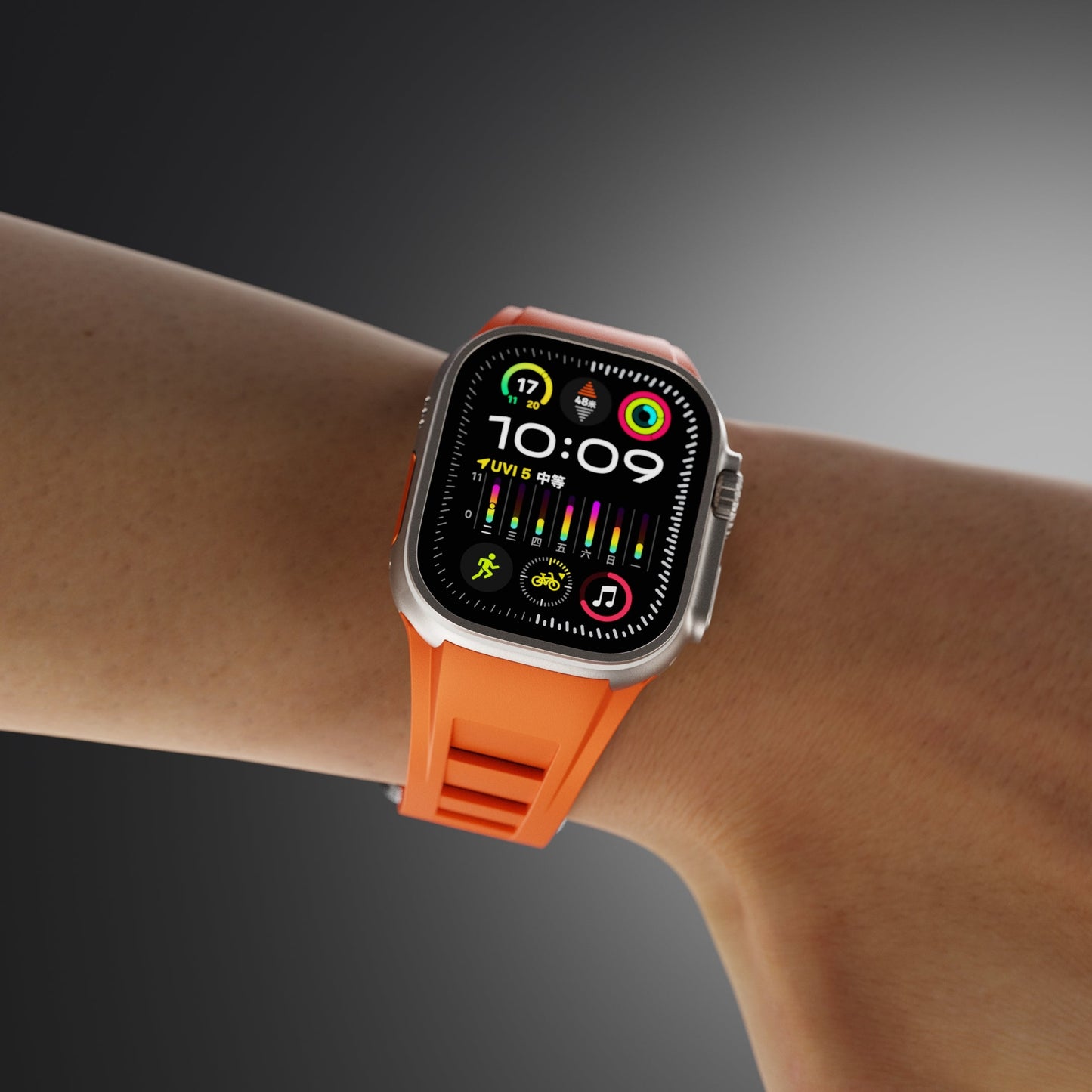 Liquid Silicone Sport Strap for Apple Watch