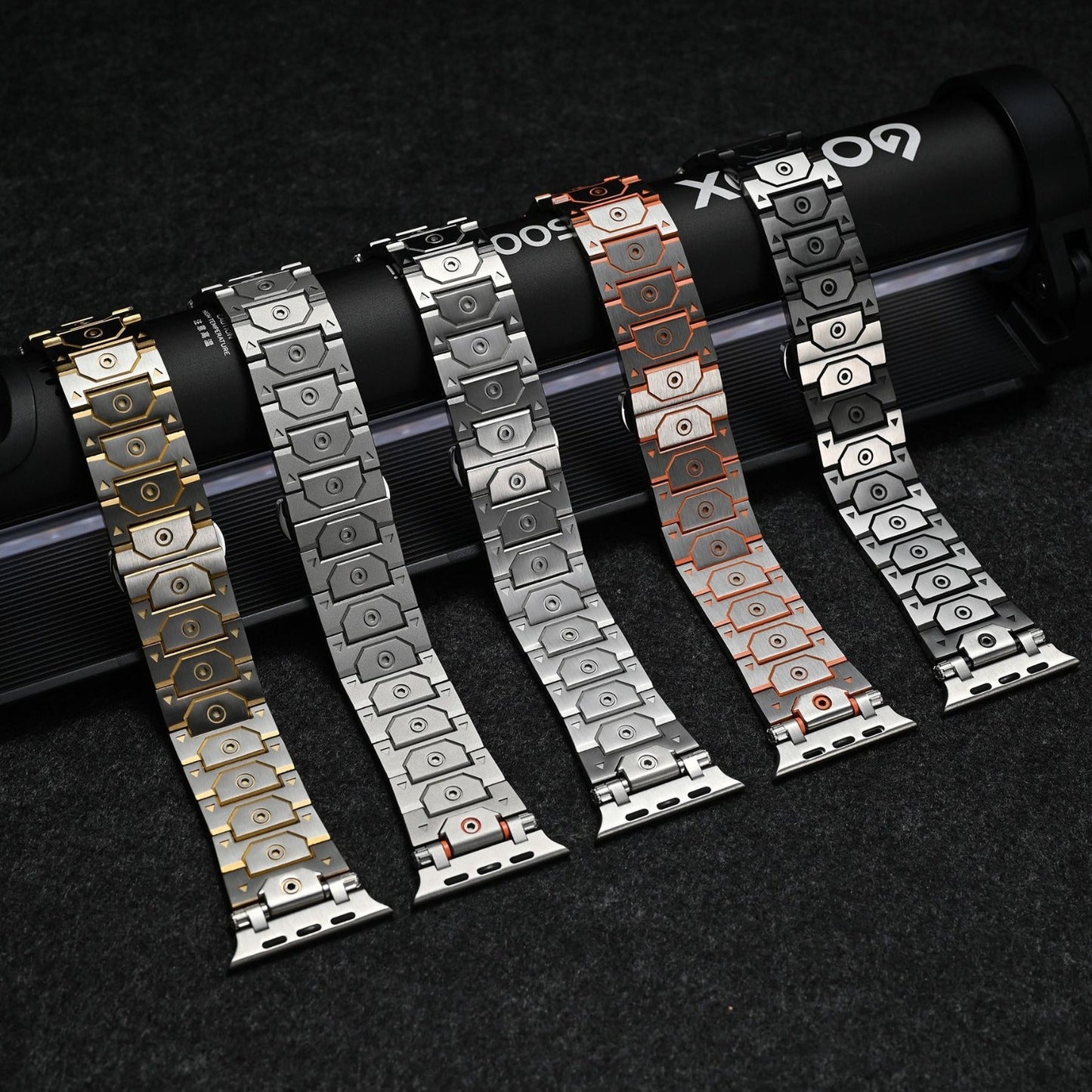 Tactical Style Titan Stainless Steel Bracelet for Apple Watch