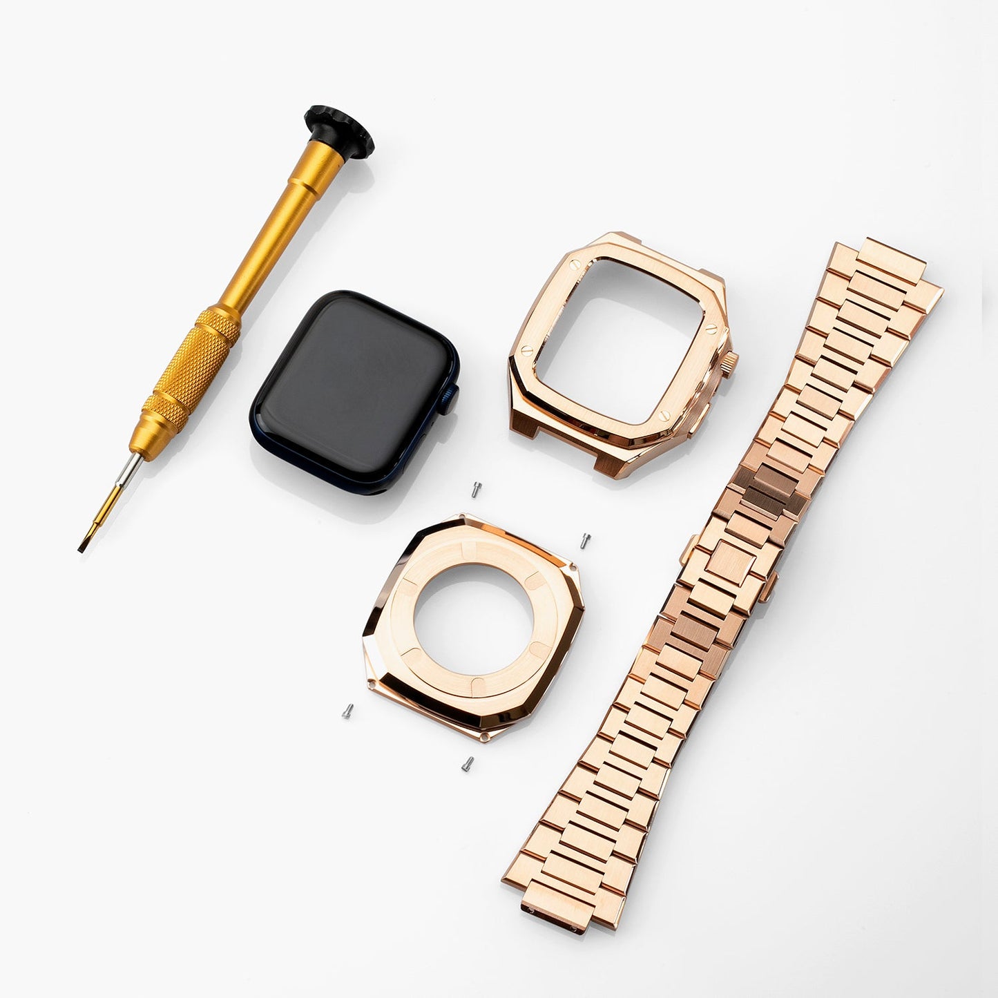 BOLD ZR Series 44/45mm - Case for Apple Watch (Rose Gold)