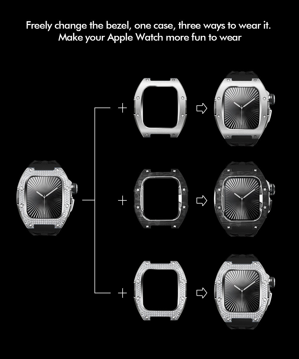 STARRY SS Series 46mm - Case for Apple Watch Series 10 (Black)