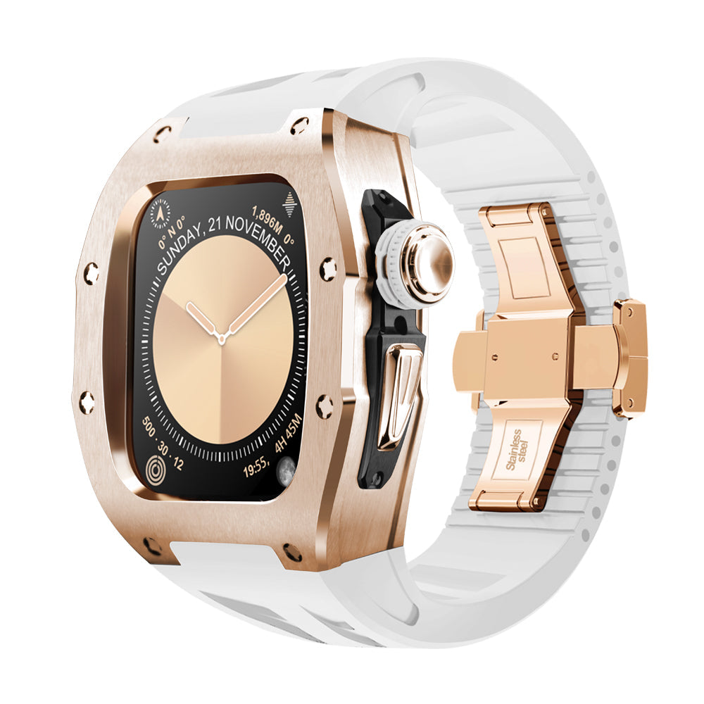 ICONIC SS Series 46mm - Case for Apple Watch Series 10 (Rose Gold)