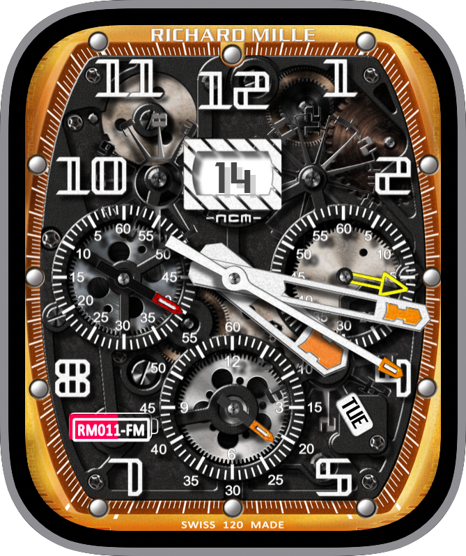 Free Clockology Face: RM F.M NMLite