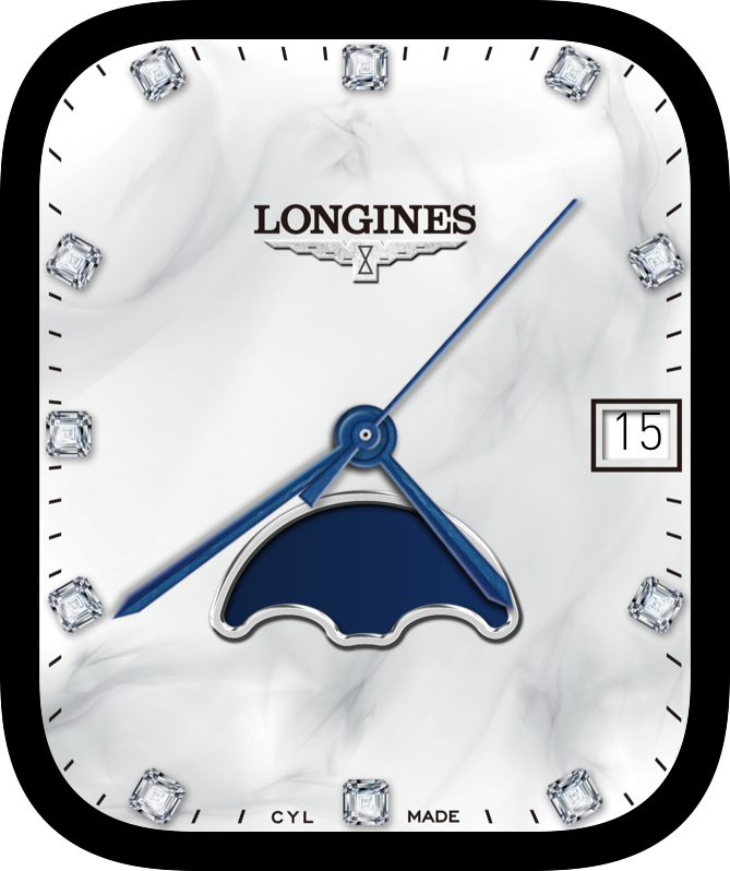 Free Apple Watch Face: Longines Primaluna