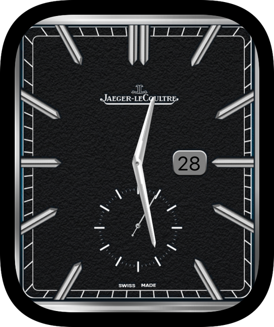 Free Apple Watch Face: JLC Reverso Black