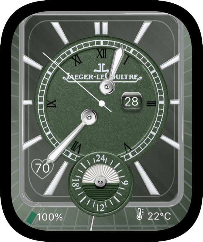 Free Apple Watch Face: JLC Reverso