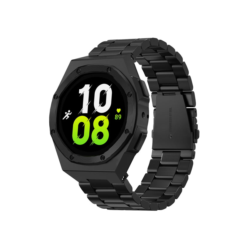 OAK Series - Case for Samsung Watch: Black (Bracelet)