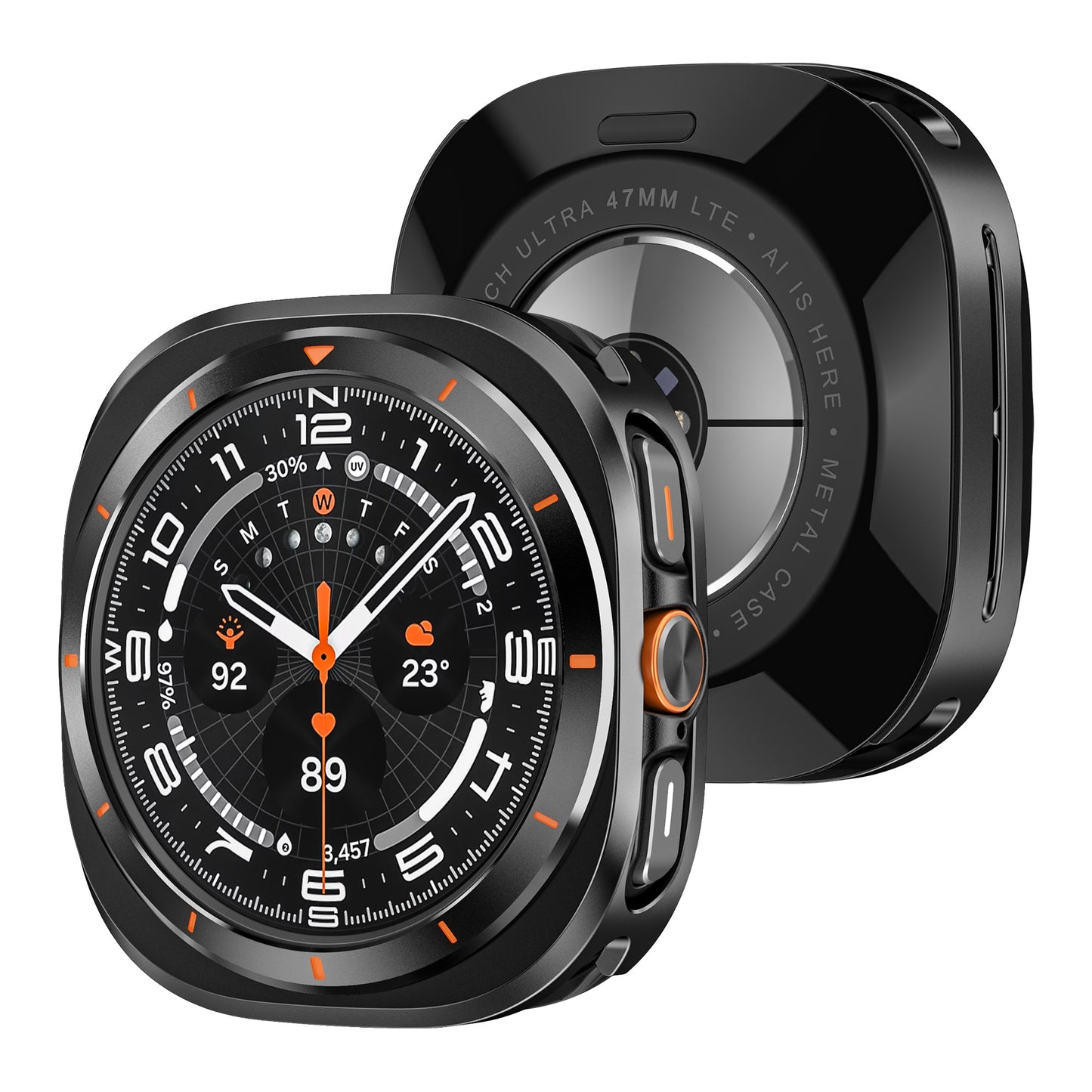 Rugged Explorer Silicone Strap for Samsung Galaxy Watch 7 Ultra