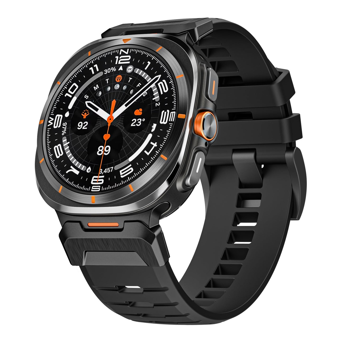 Fluoro Rubber Strap for Samsung Galaxy Watch 7 Ultra