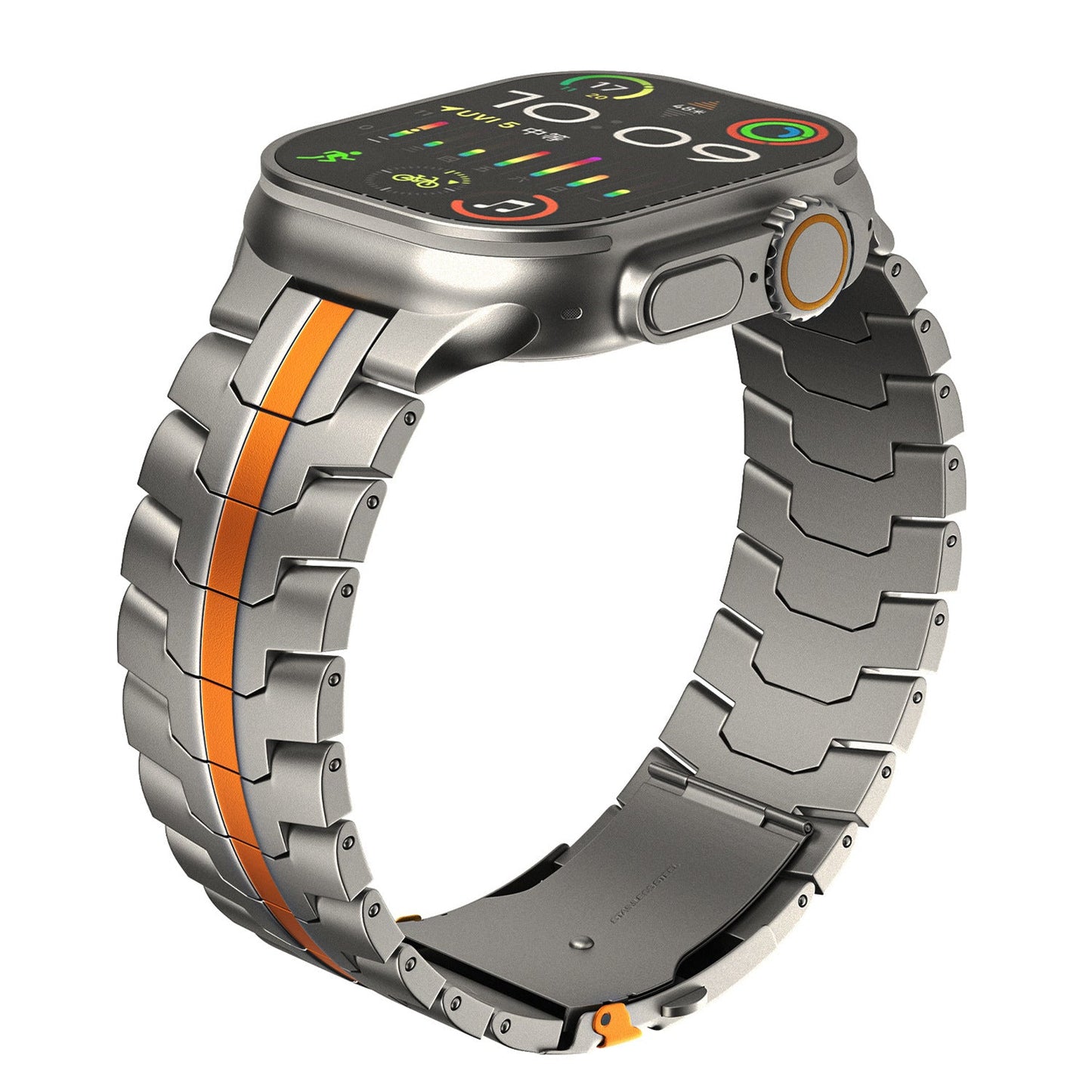 Premium Titanium Alloy Metal Strap for Apple Watch