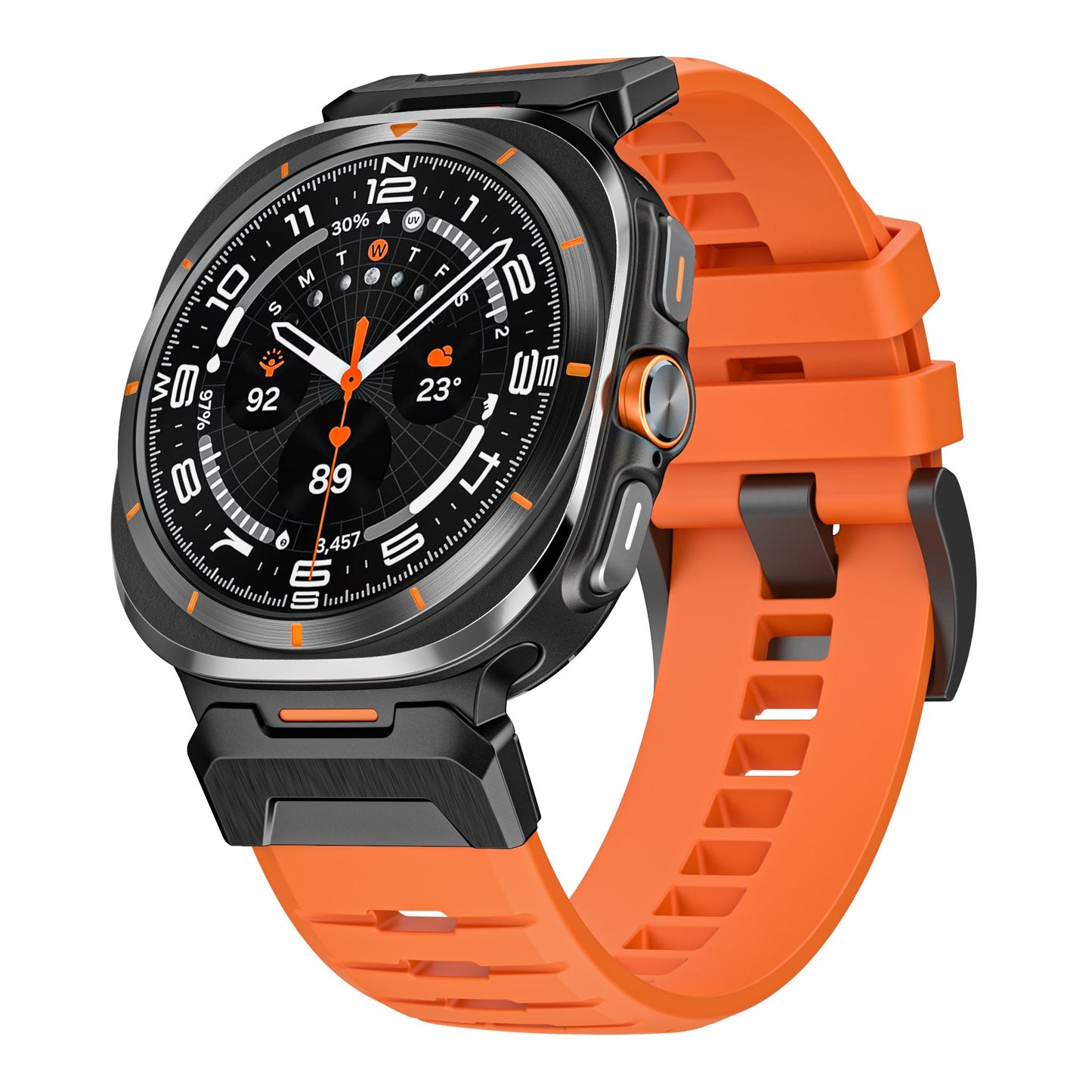 Fluoro Rubber Strap for Samsung Galaxy Watch 7 Ultra