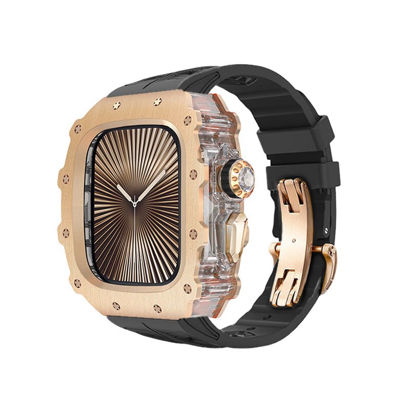 GLACIUM Ti Series 44mm - Case for Apple Watch (Rose Gold)