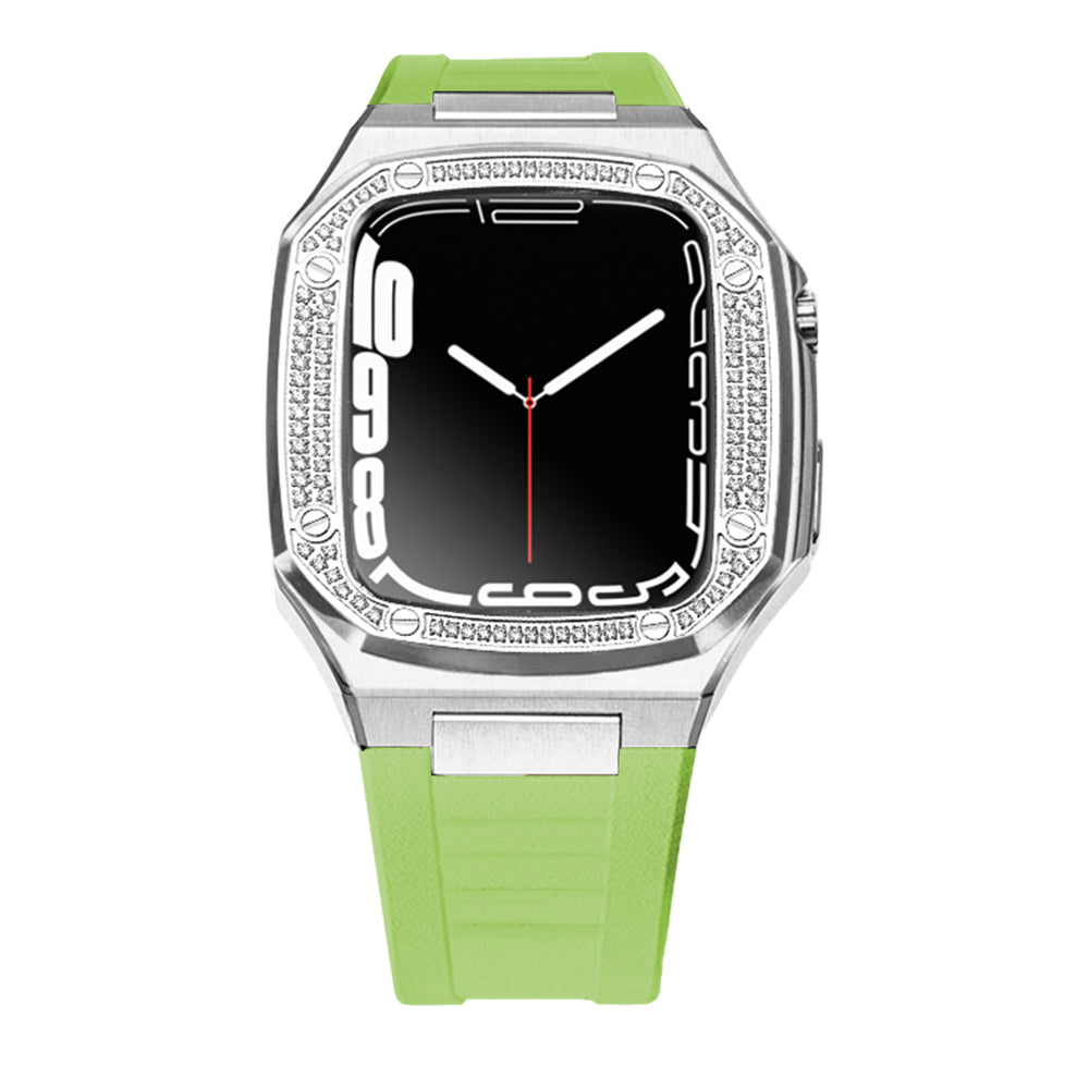 BOLD ZR Series 44/45mm - Case for Apple Watch (Silver)